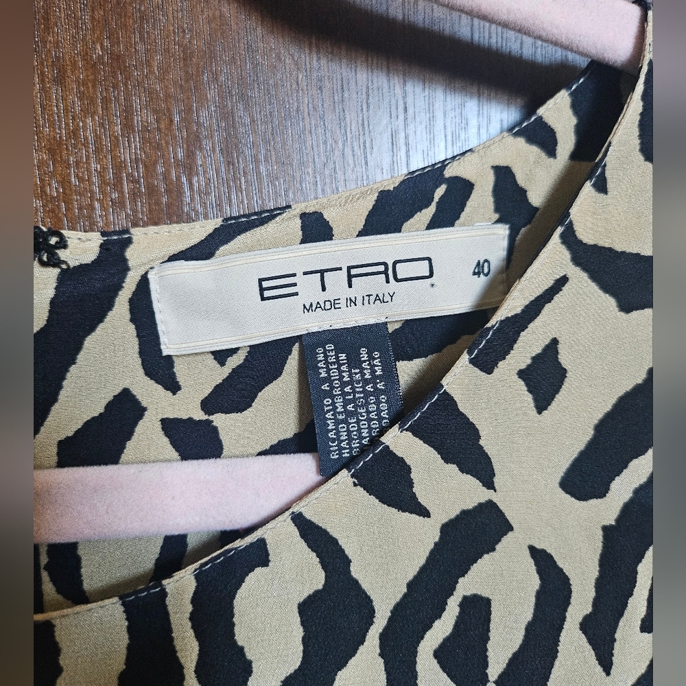 Etro Silk Mini Dress - Picture 4 of 7